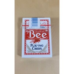 Bee No 92 Playing Cards South Point Casino Las Vegas Red Diamond Back Resealed
